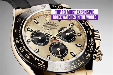 rolex expensive watch brands|expensive rolex watches price list.